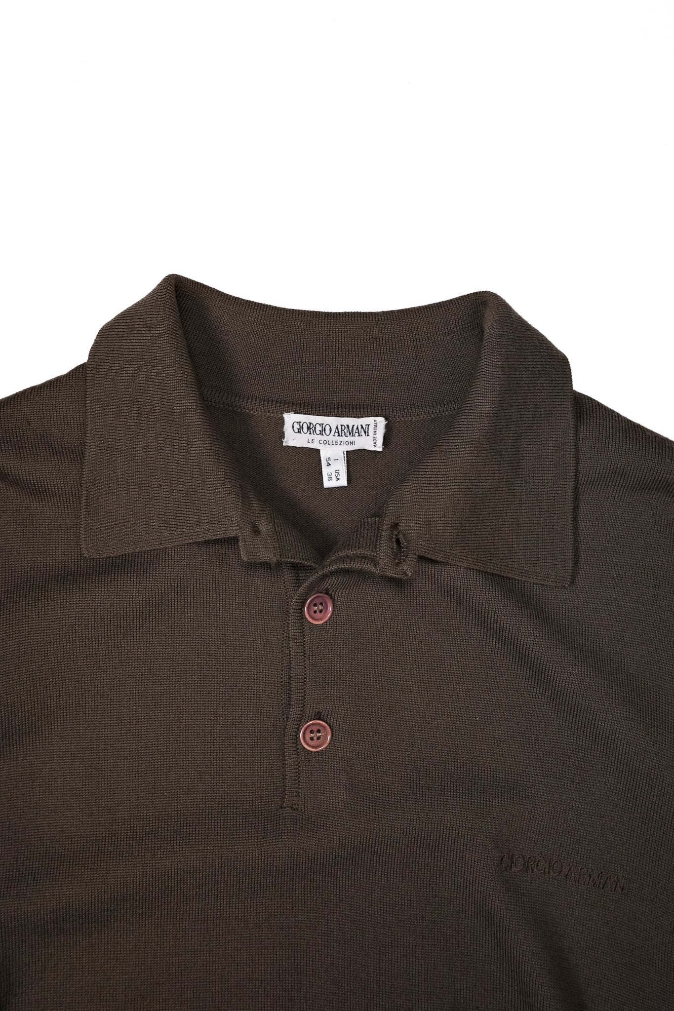 1990s GIORGIO ARMANI 50 高級 ウール シャツ ミラノ期 giorgio-armani-2025-50th.jpg