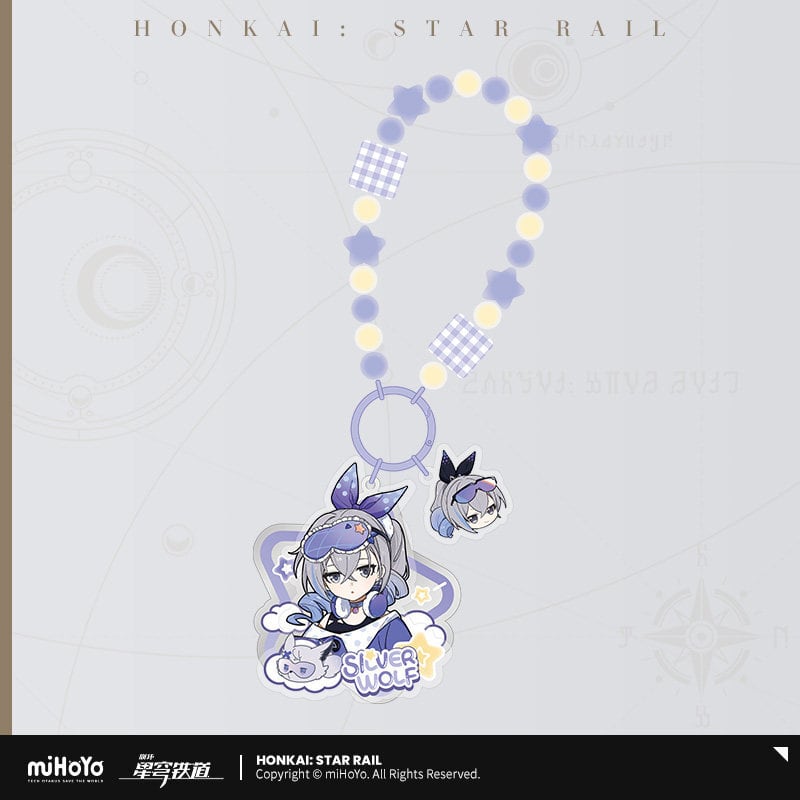 崩壊スターレイル 女子寮シリーズ アクリルキーホルダー 銀狼 カフカ