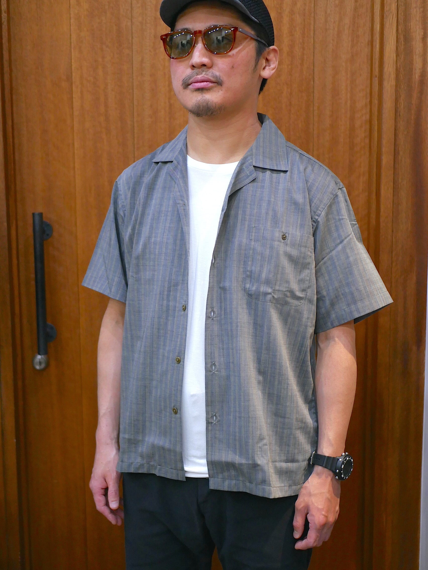 BROWN by 2-tacs / OPEN COLLAR SHIRTS | st. valley house - セントバレーハウス powered  by BASE