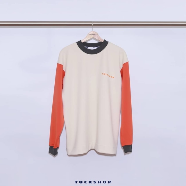 TRICO LONG SLEEVE CUT SEW（OFF WHITE）