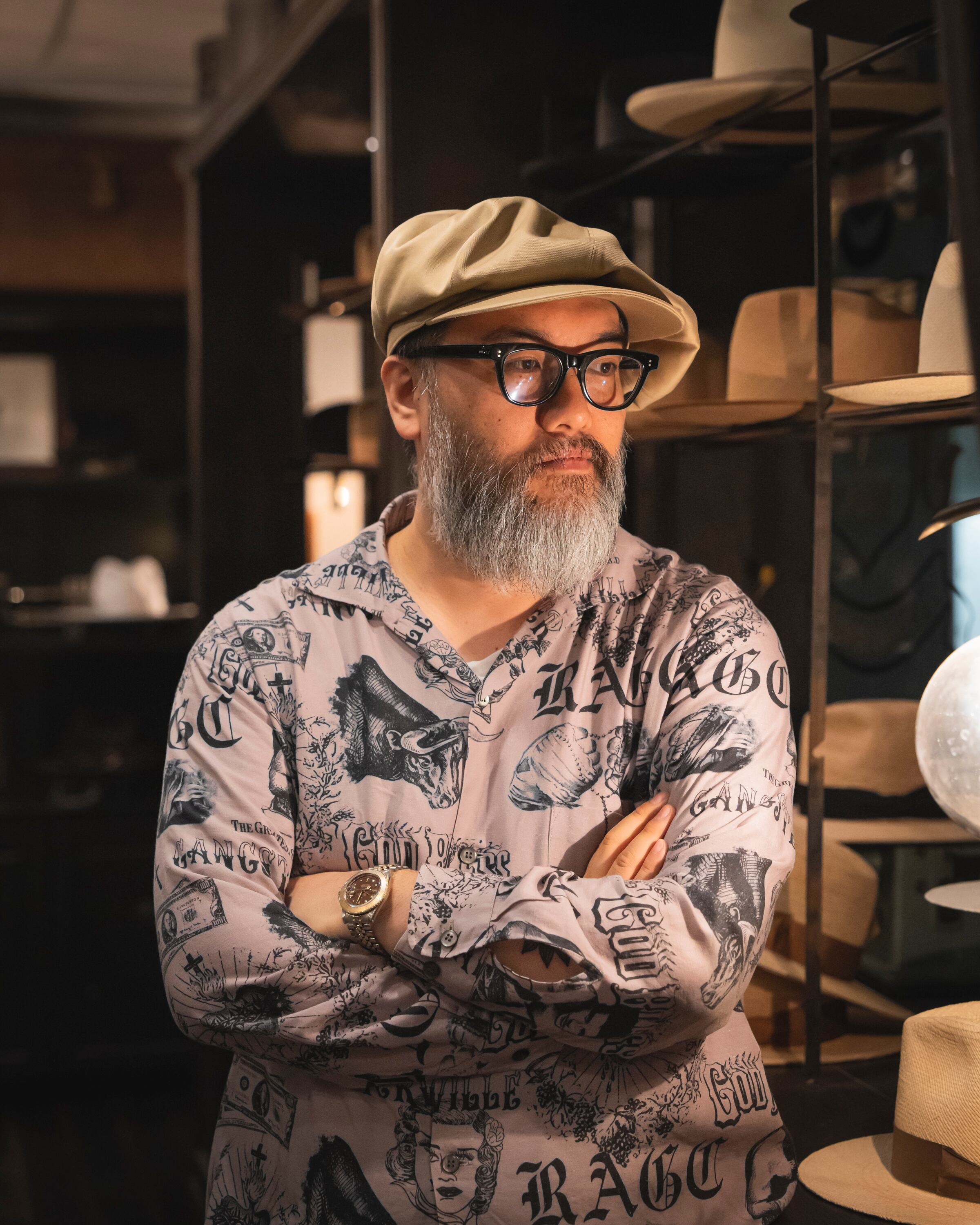 Mr.FATMAN Johnny 天衣無縫 Casquette/BROWN