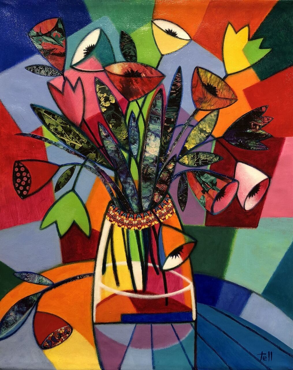 テーブルの花束 | Flowers on the table