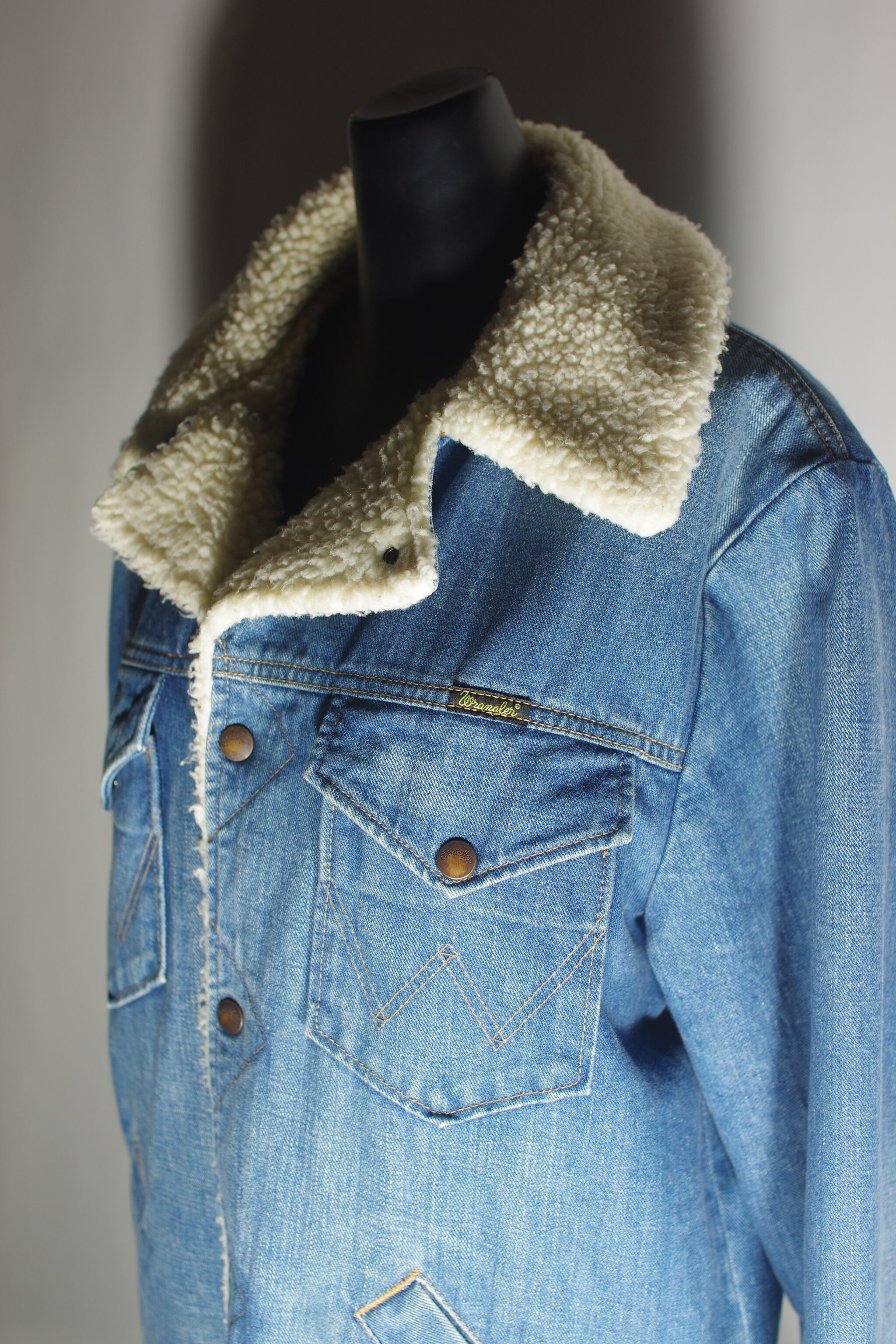 wrangler denim ranch coat | koichikoichi