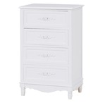 チェスト(ホワイト) MCH-8190WH 幅50×奥行33×高さ80cm
