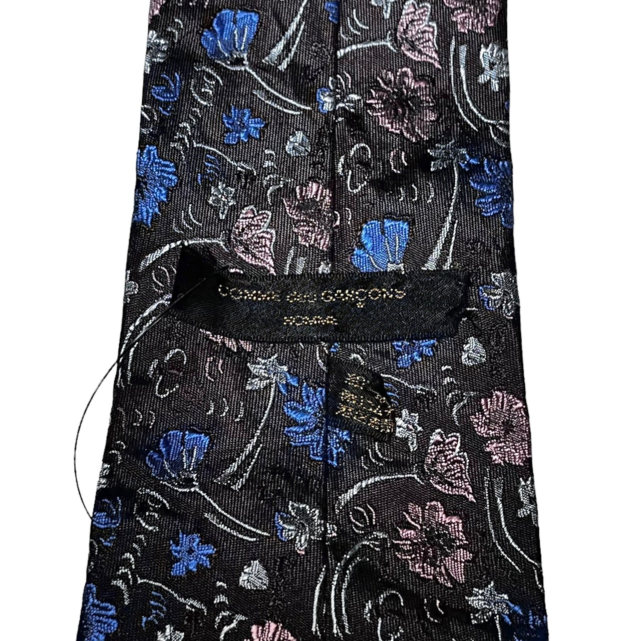COMME DES GARCONS HOMME silk tie