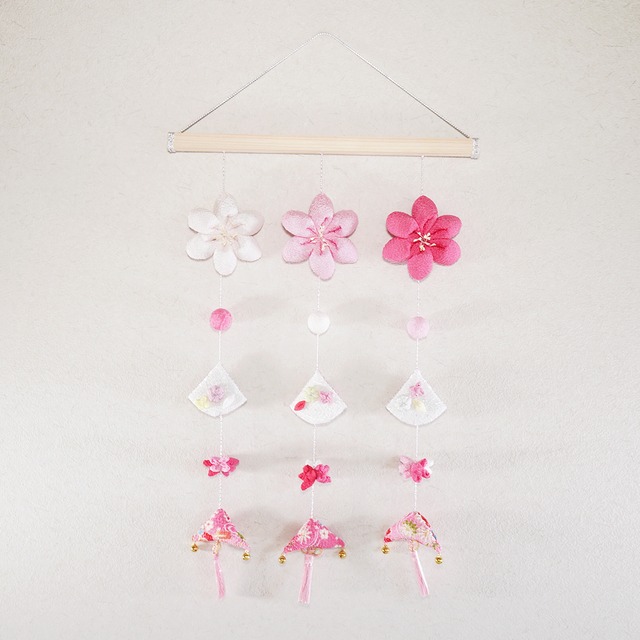 【壁掛けつるし飾り】5連-仲-