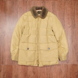 eddie bauer 黒タグ　ダウンジャケット　L位/エディバウアー　60s70s talon