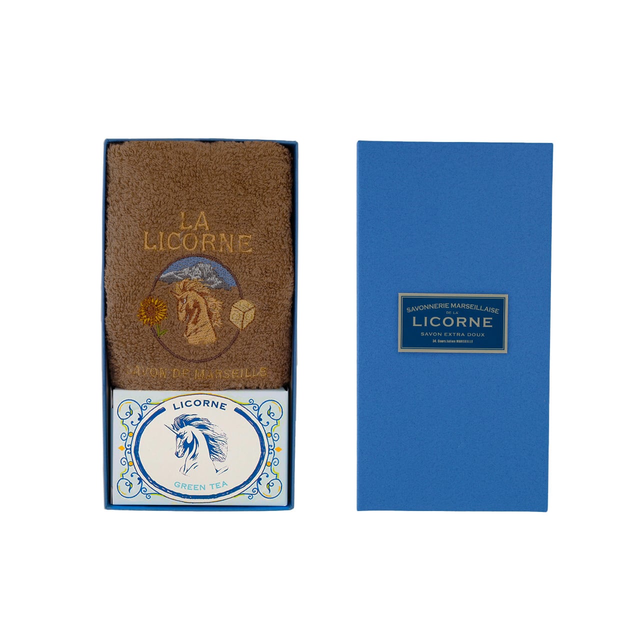 【Asprey】 ギフトボックス75ml・50ml各4本、石鹸大小、その他 ギフトボックスL(石けんMサイズ/150g x 3個用) | LICORNE (リコーヌ