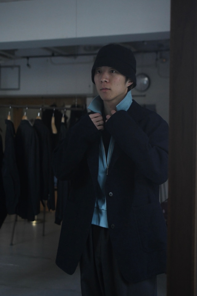 REVERBERATE / HALF ZIP JERSEY (L.BLUE)