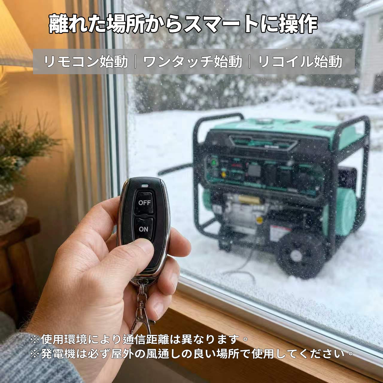 Kareyou 三相発電機 RTP6500E-V 最大6.5kVA 三相200V/単相100V同時使用可 ガソリン発電機 25L容量タンク3WAY始動 三相200V/単相100V出力 セルスターター機能 リモコン式 発電機 ガソリン発電機 キャスター付き 高出力 多機能モニター 業務用 農業ドローン 防災対策 農作業 建設現場 イベントなどに大活躍 60Hz