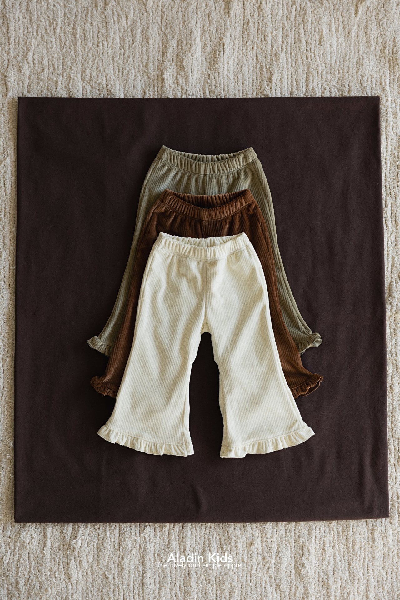 【予約商品】aladin / Mink frill Boot cut