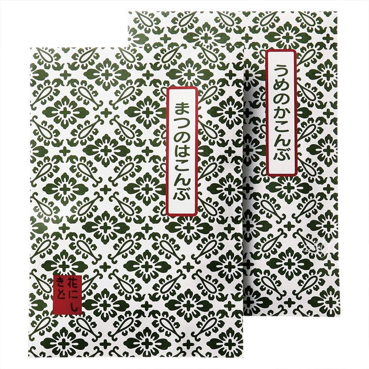 送料無料】花錦戸 まつのはこんぶ うめのかこんぶ 袋入り詰合せ(各1袋