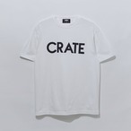 CRATE URBAN LOGO T‐shirts WHITE-BLACK