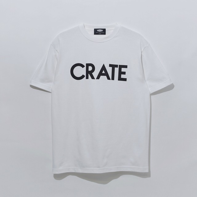 CRATE URBAN LOGO T‐shirts WHITE-RED