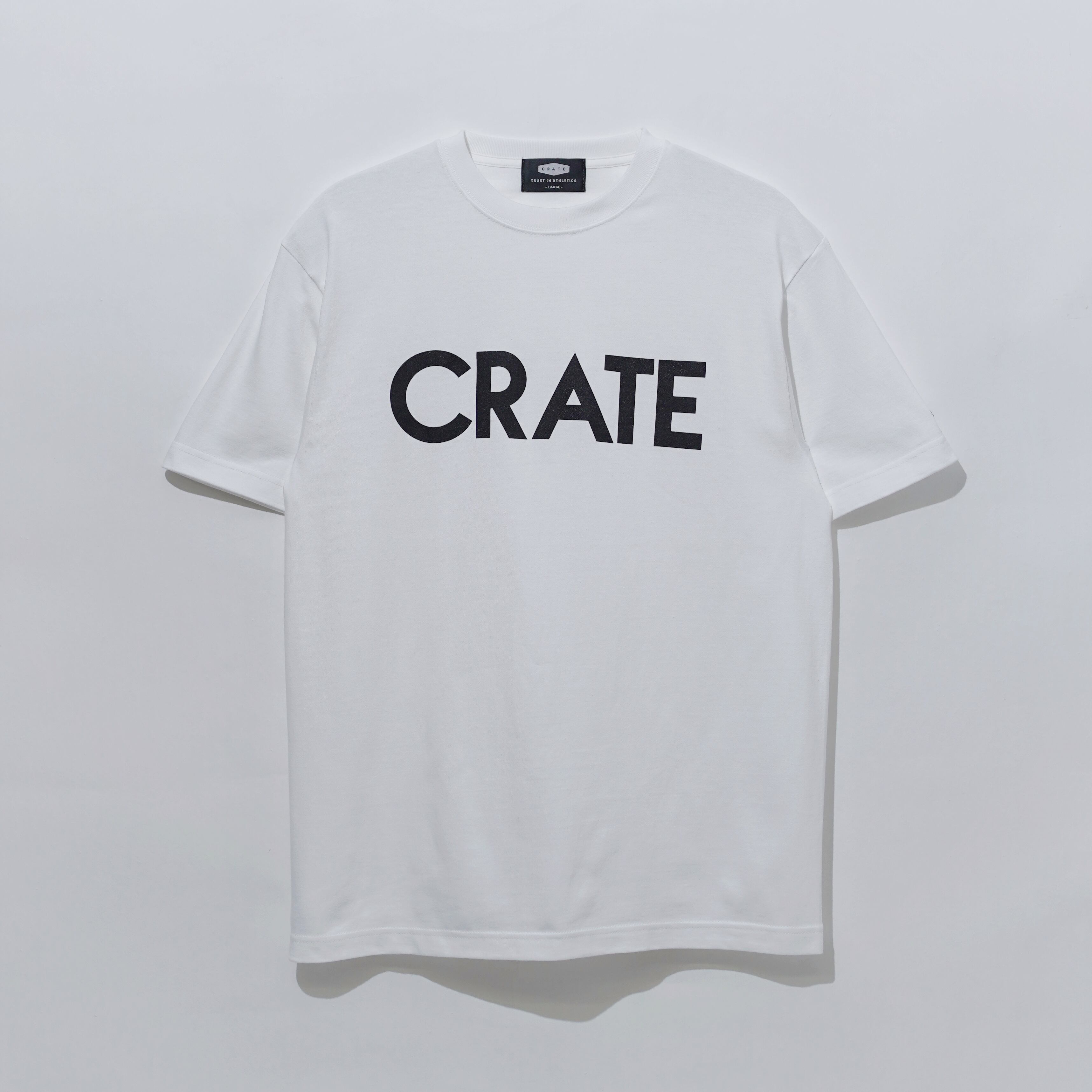 CRATE URBAN LOGO T‐shirts WHITEBLACK CRATE ATHLETICS