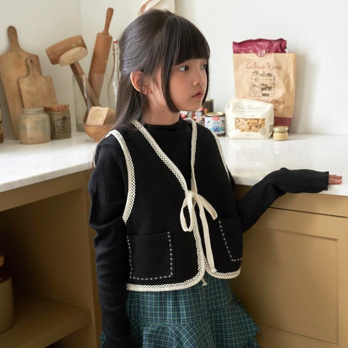 «sold out»«ジュニアサイズあり»«Banana J» ヴェリィベスト 2colors