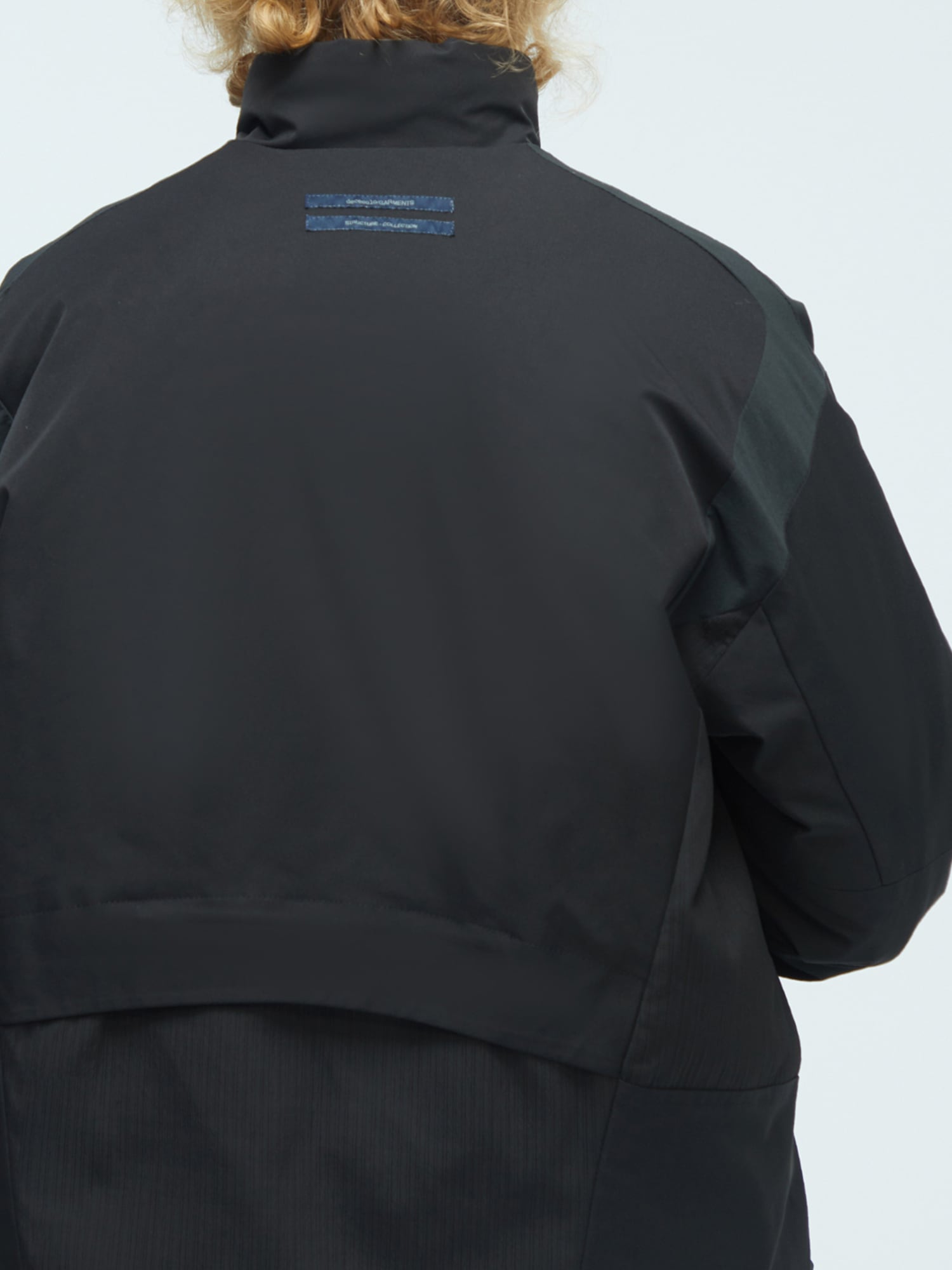 DECESOLO 23AW マルチカラースタンドカラーホワイトダックダウン