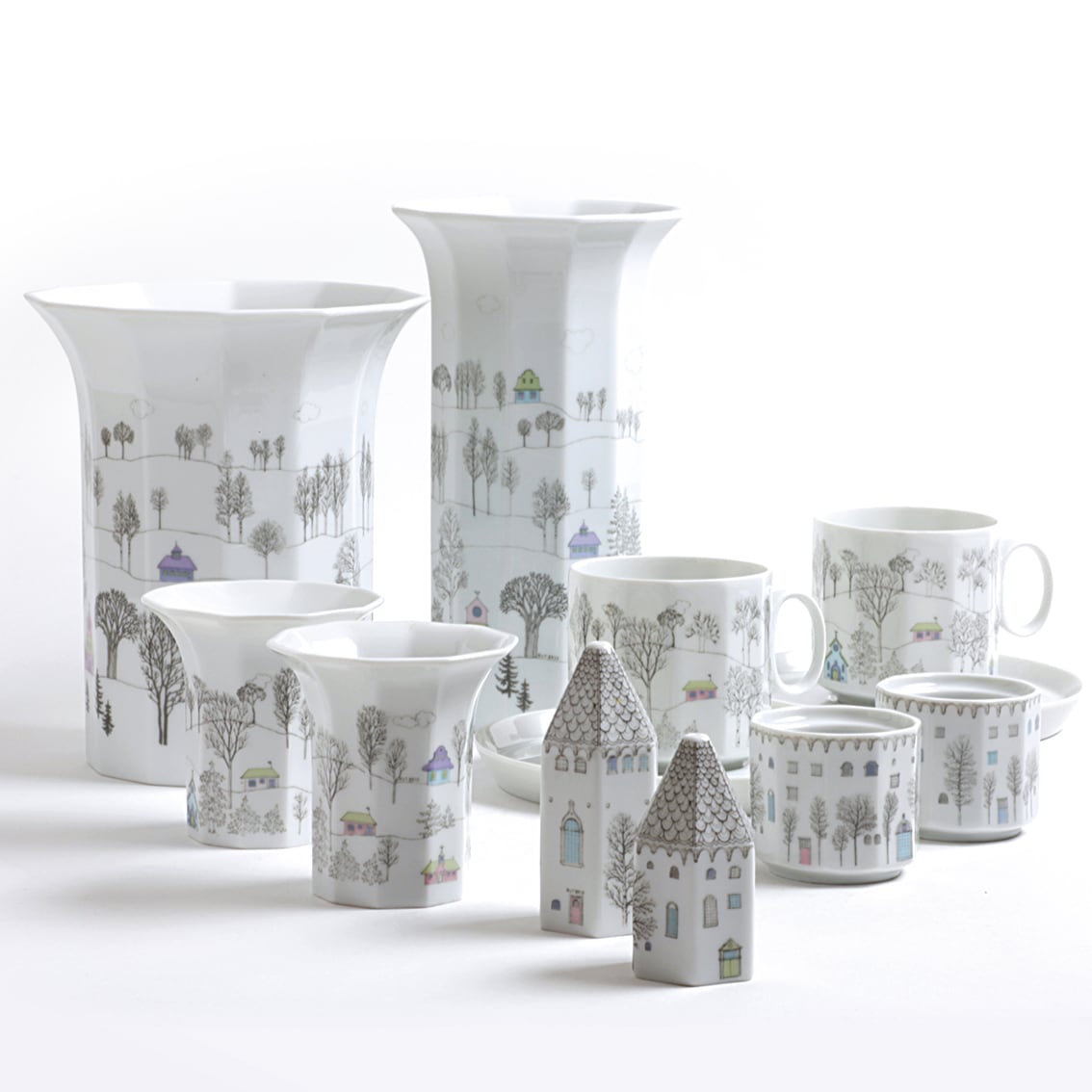 E86 ローゼンタール ルートブリュック 100周年 プレート 4枚セット E86