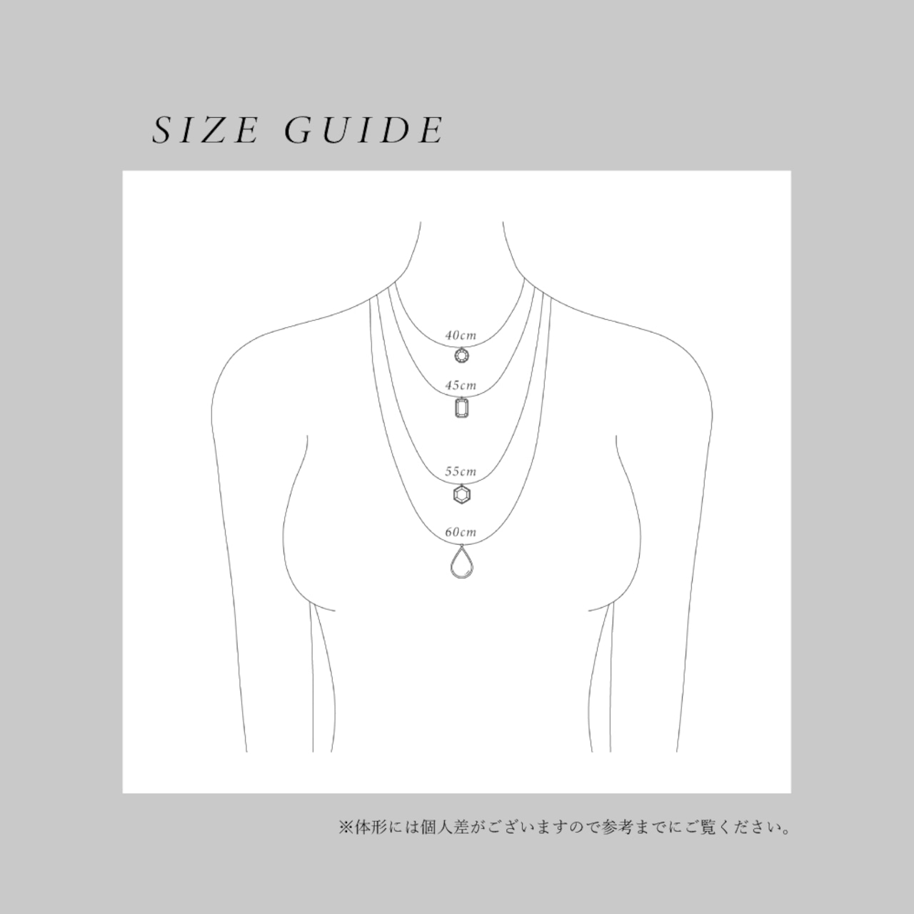 【MARKET】SINGLE STONE NECKLACE 0157