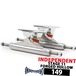 インディペンデント スケボー トラック │149│Stage 11 Forged Hollow Independent Skateboard Truck インディ INDY 前後2個セット スケートボード フォージドホロー アイアンクロスロゴ シルバー ステージイレブン