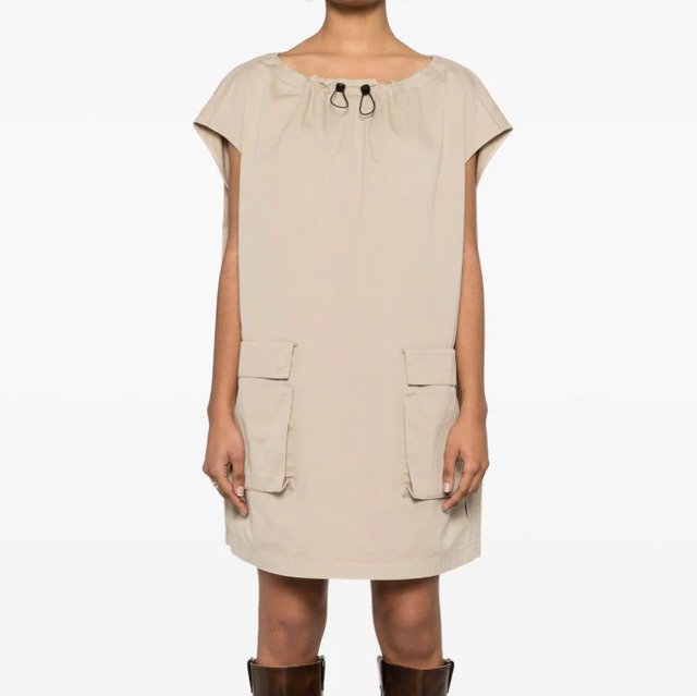 MM6　OVER MINI COTTON  DRESS　BEIGE