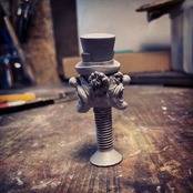 2FACE CLOWN VALVE CAP /Antique