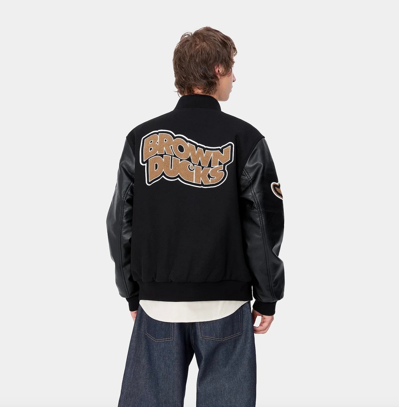 CARHARTT BROWN DUCKS BOMBER - Black / Black | Room