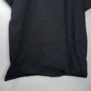 クルーネック　プリントTシャツ　半袖　スポーツ　ホンジュラス製　ブラック　M