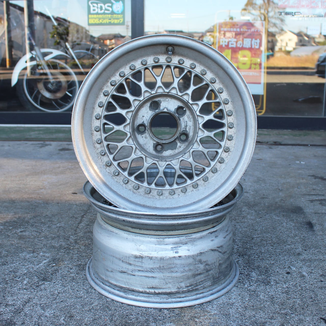 BBS 16インチ メッシュデザインホイール 4本セット BBS 16インチ