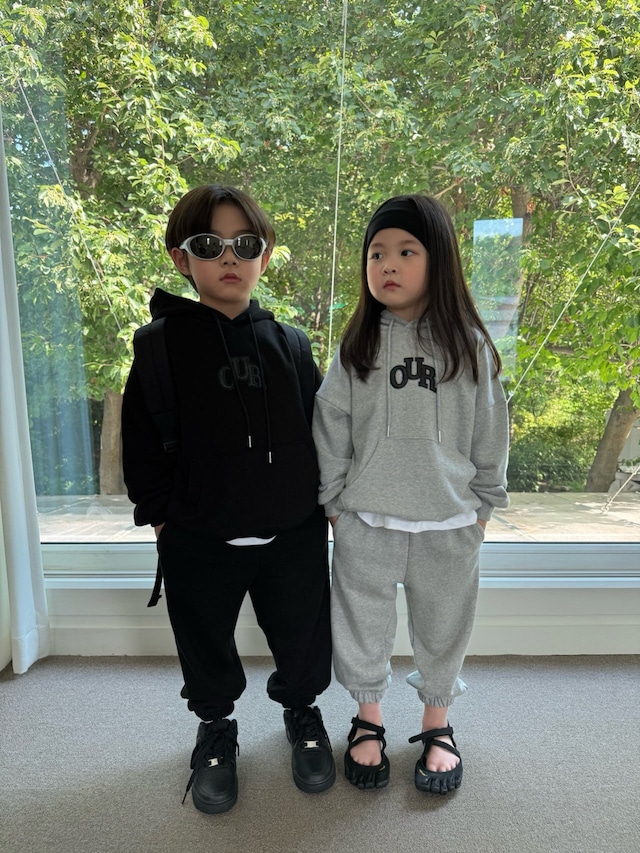 *即納* OUR レザーセットアップ キッズ