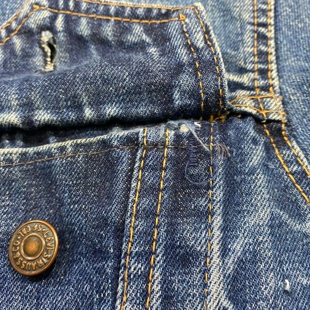 60〜70年代 60s 70s Levi's リーバイス 70505 4th デニム