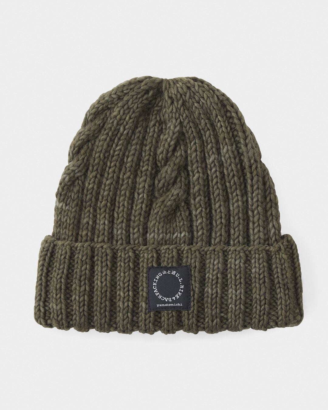 山と道 / Merino Knit Cap - Unisex #Olive