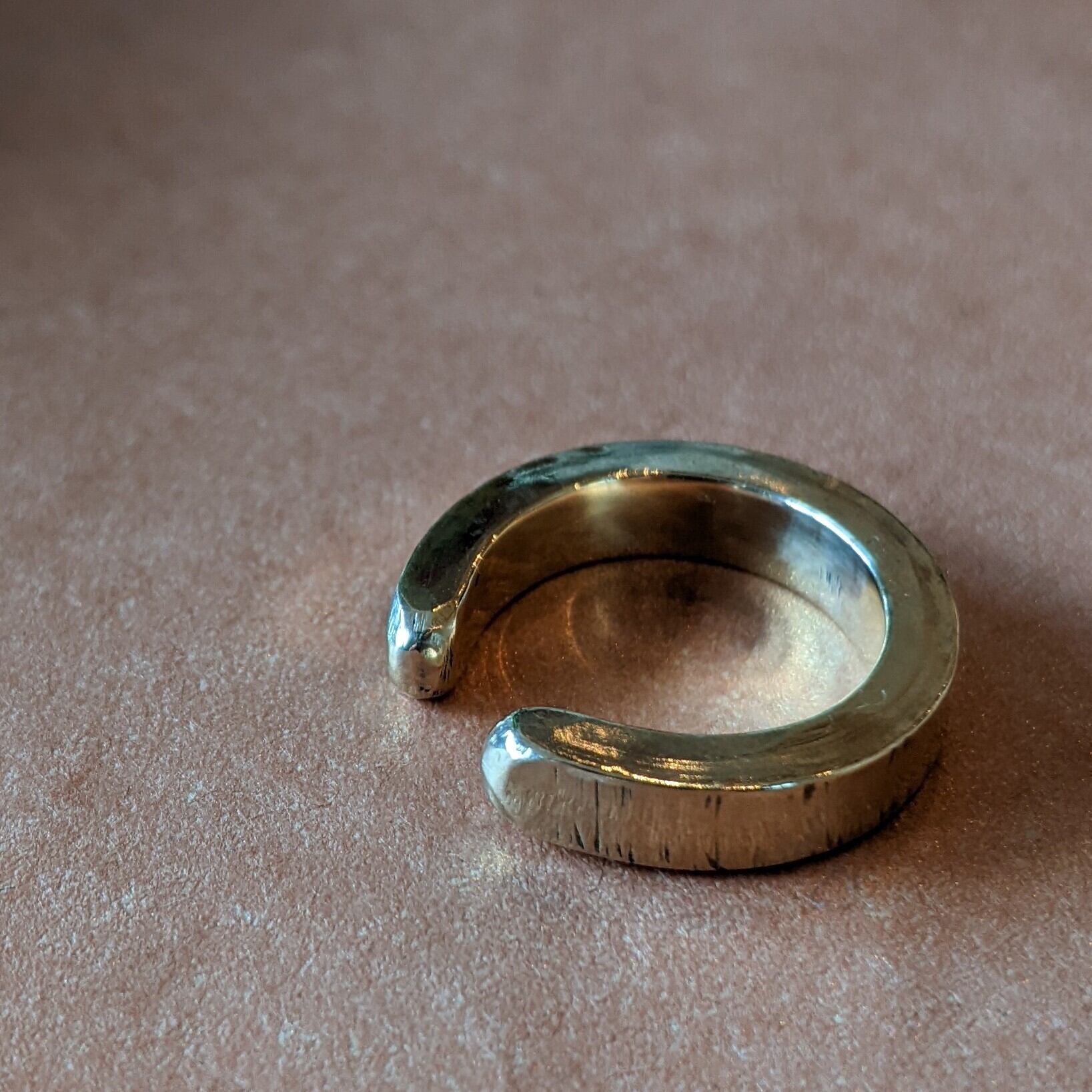 ［ jomathwich ］brass ring / R-6' 細いタイプ / 真鍮リング /  11号サイズ