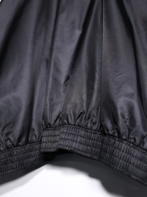 nylon oversized s/s bomber jacket