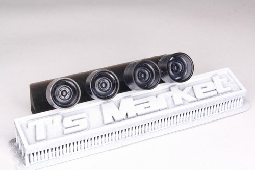7.5mm Vintage Steel タイプ タイヤセット 3Dプリント 1/64 未塗装 W75-09