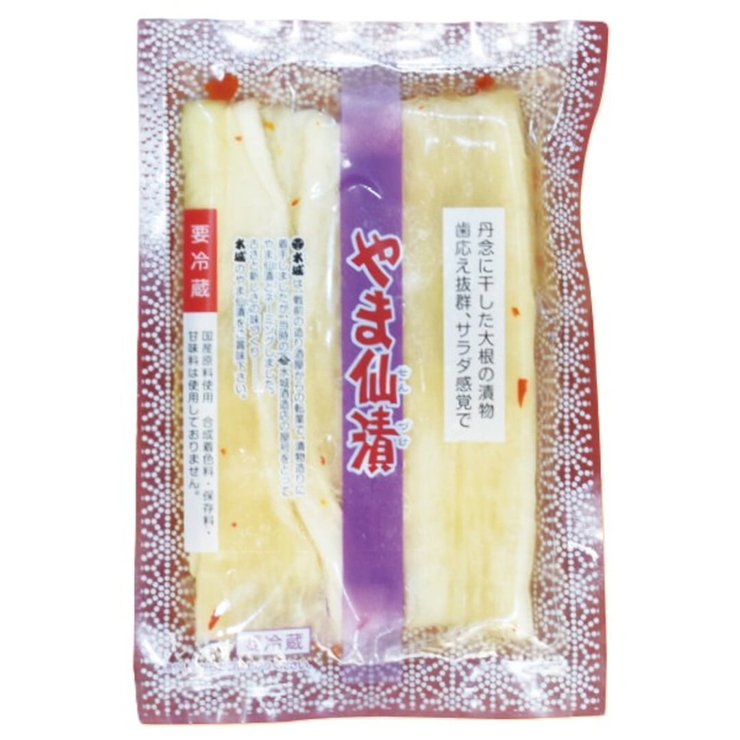〈水城漬物工房〉やま仙漬 醤油味 110g