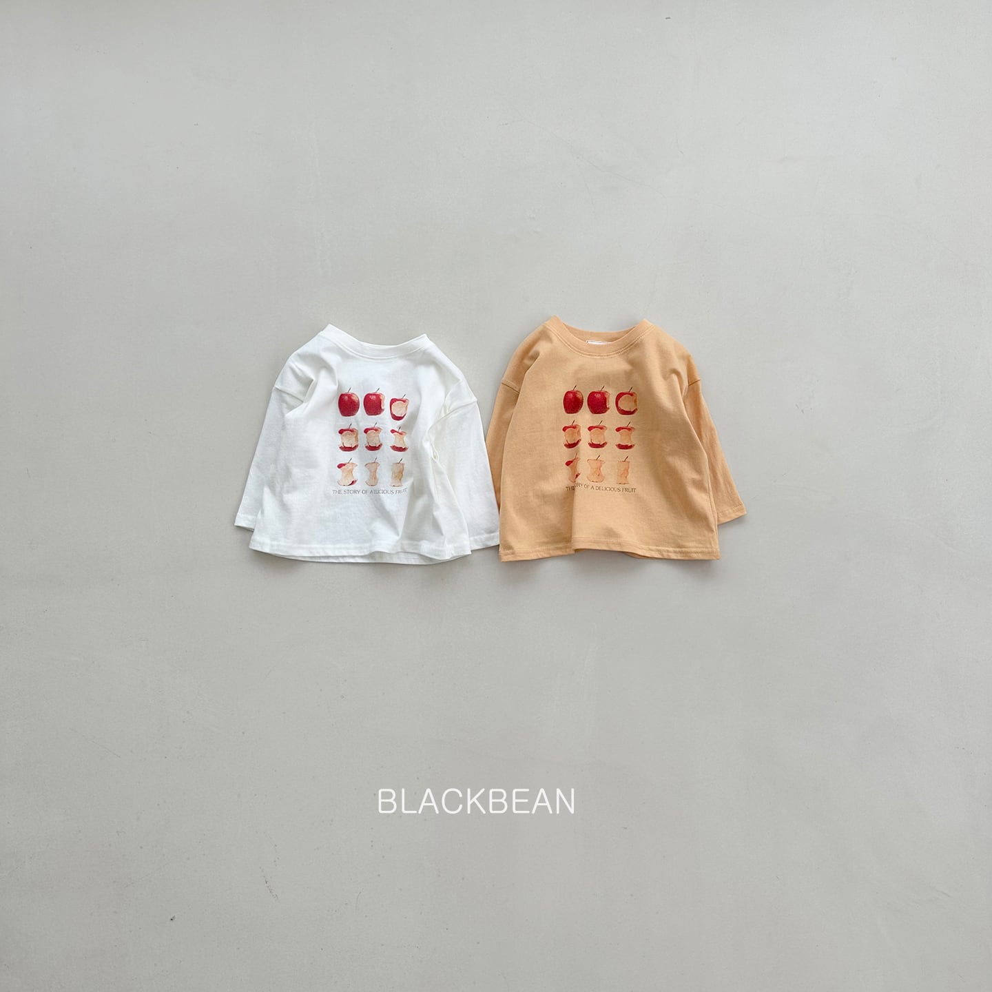 apple tee【blackbean】※9月下旬〜10月上旬発送予定