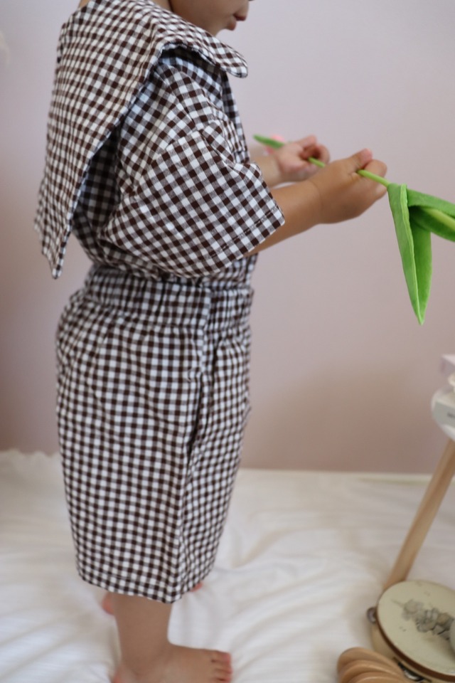 【取寄】シンプルなのにオシャレで可愛すぎる♡チェックのお揃いシリーズ