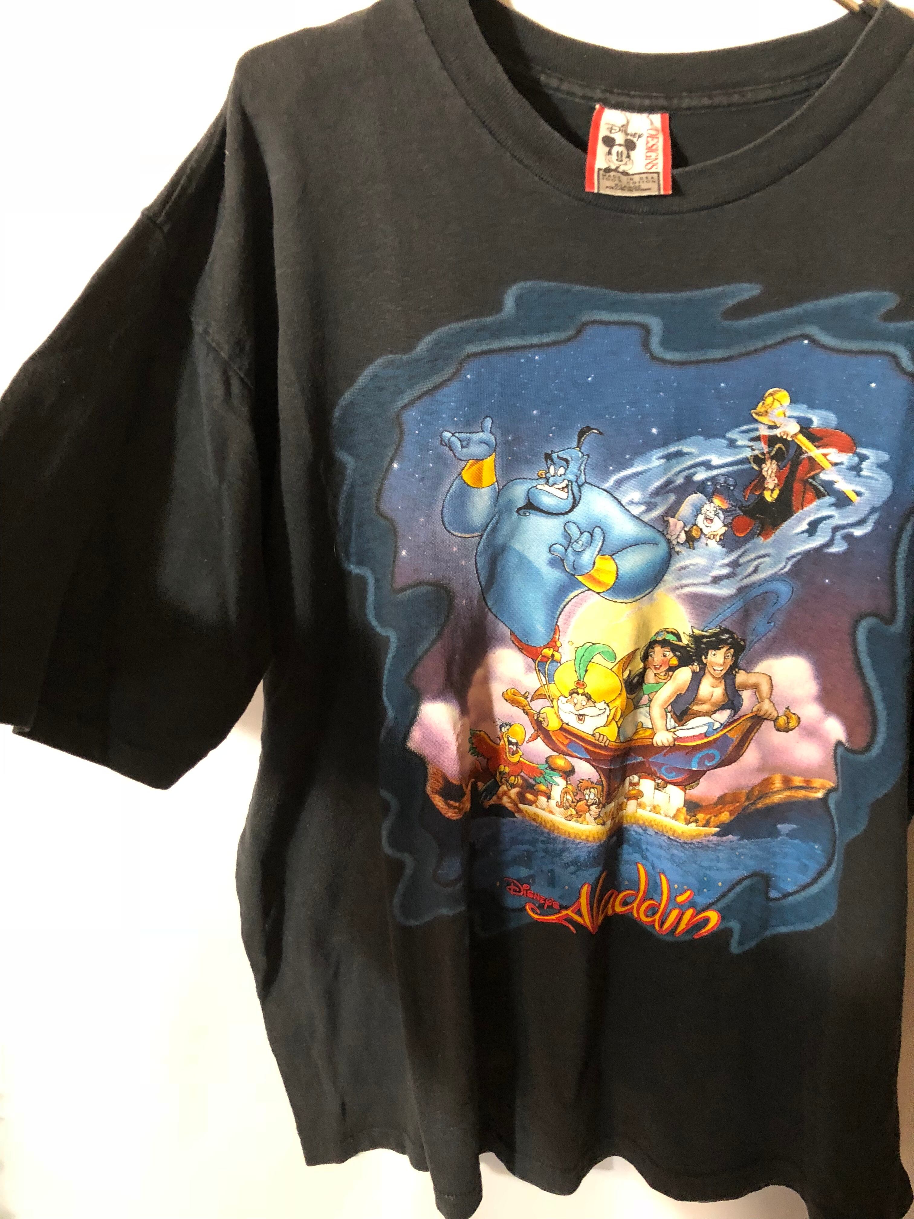 古着 アラジン オフィシャル Tシャツ シングルステッチ 0118 Dust Magnet Club ヴィンテージ古着 トレンド古着 アメカジ 90s コレクティブル