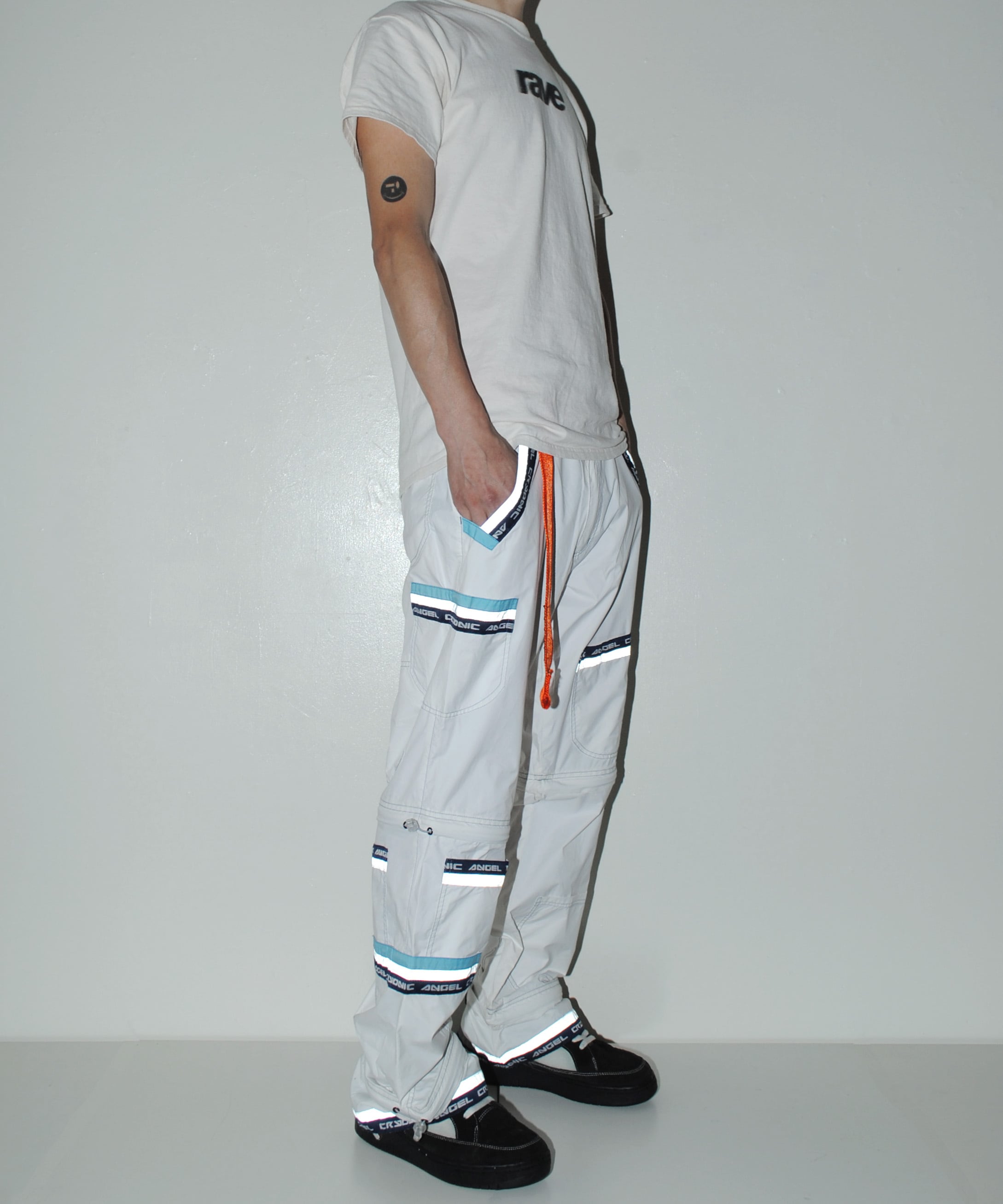 サイバードッグvintage CRYONIC ANGEL pants rave pants