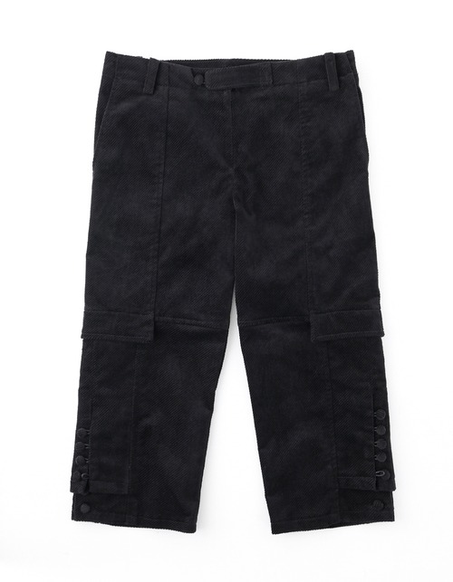 【ulikasanctus】DOUBLE LAYERED CROPPED PANTS