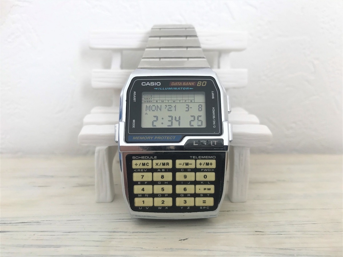 90s CASIO DATABANK80 DBC-810 | AFTER DARK