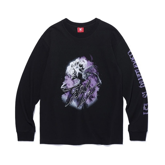 [WOOALONG] TOO LIT long sleeve - BLACK 正規品  韓国 ブランド 韓国ファッション 韓国代行 長袖Tシャツ