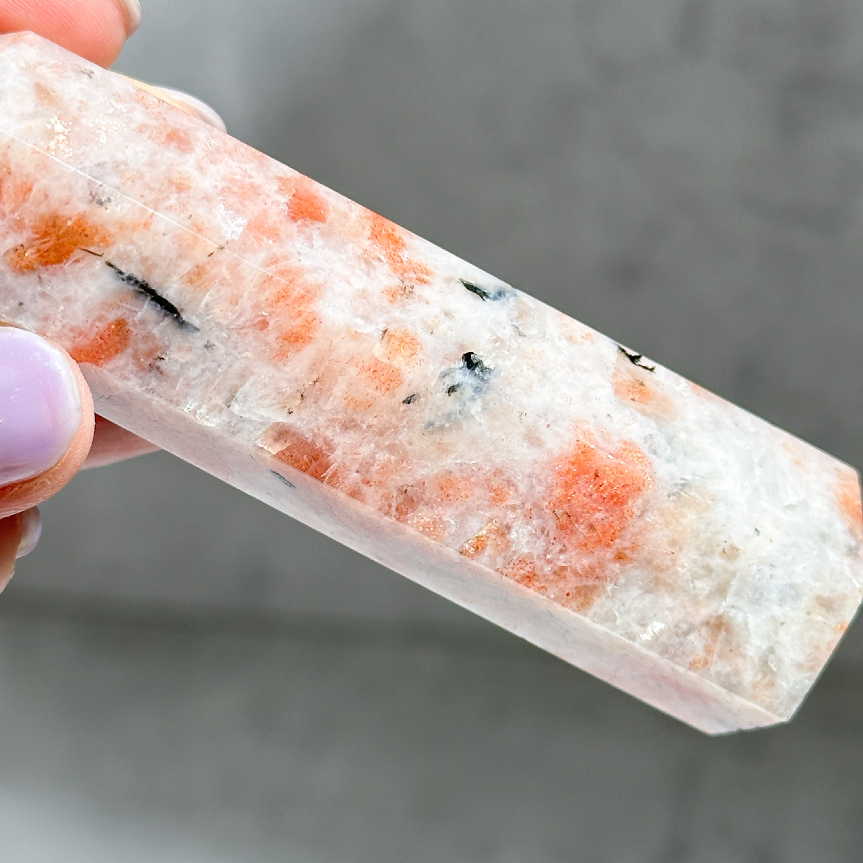 サンストーン タワー23◇Sun Stone◇ 天然石・鉱物・パワーストーン