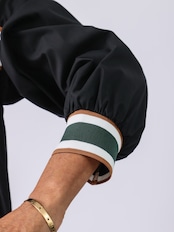 BRAHMIN(リブ使いデザインシャツ)