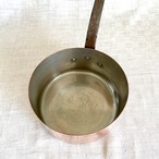 銅鍋　銅片手鍋　直径18cm 厚さ1mm フランス製 12KWdr1