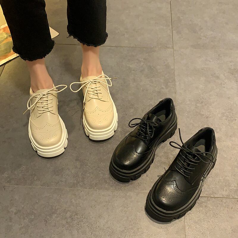 スプリングレッドレザースタンダード 靴 シューズ レトロ ローファー 春物 部族の婦人靴82765950777