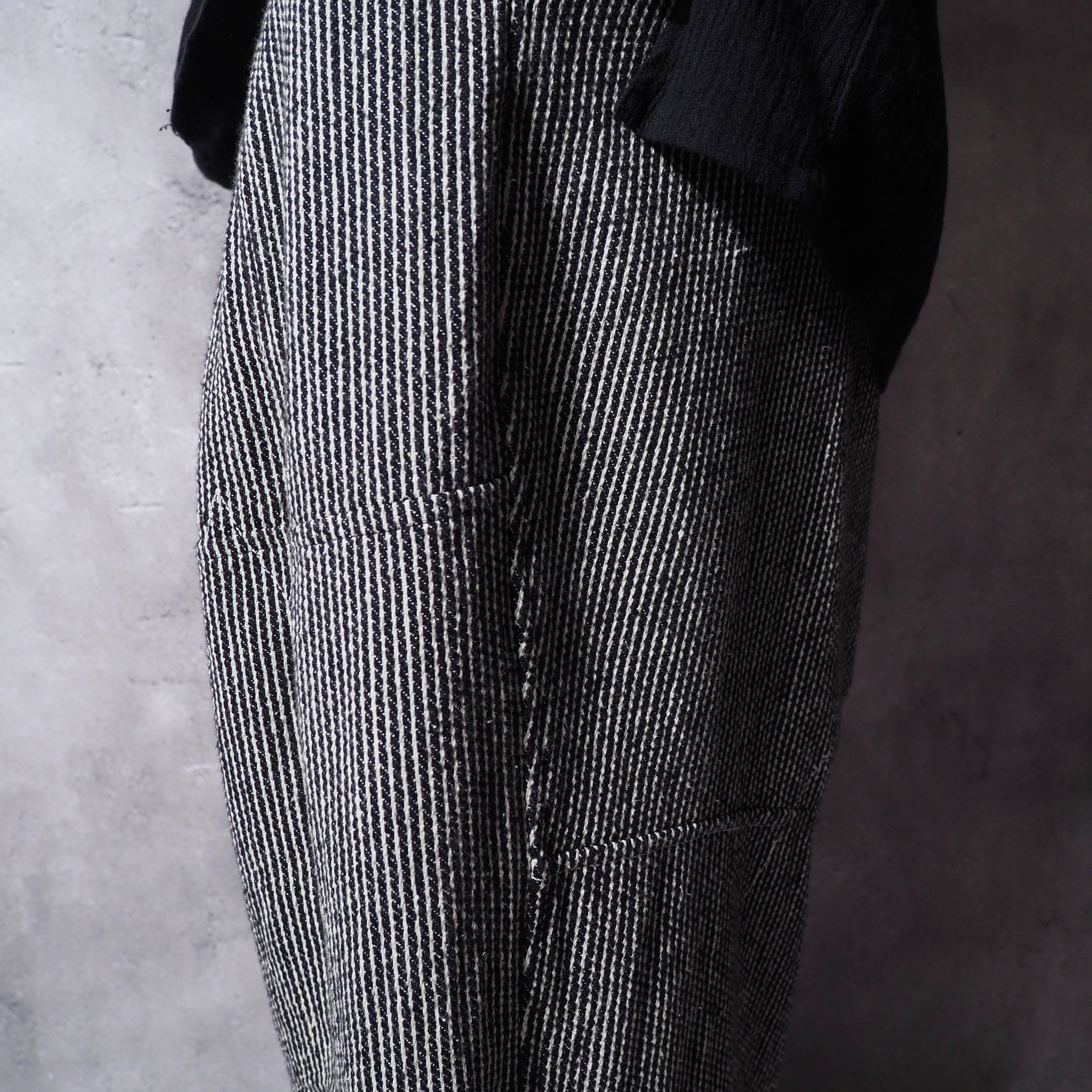 ” 萌 - moyuru ” Cotton Wide tapered Balloon pants