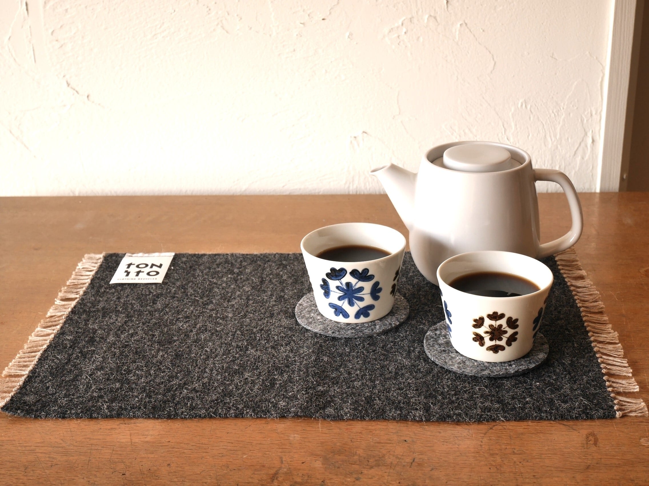 手織りラグ 30×45 SMALL RUG [ 4色 ] スモール マルチ ラグ | TONITO