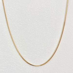 【GF1-136】22inch gold filled chain necklace